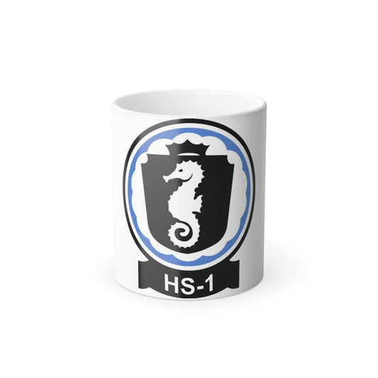 HS 1 Helicopter Anti Submarine Squadron 1 (U.S. Navy) Color Changing Mug 11oz-11oz-The Sticker Space