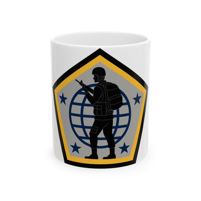 Human Resources Command (U.S. Army) White Coffee Mug-11oz-The Sticker Space