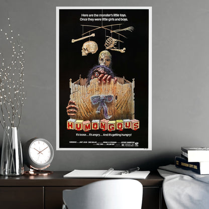 HUMONGOUS 1982 - Paper Movie Poster-The Sticker Space