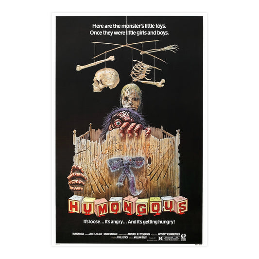 HUMONGOUS 1982 - Paper Movie Poster-24″ x 36″ (Vertical)-The Sticker Space