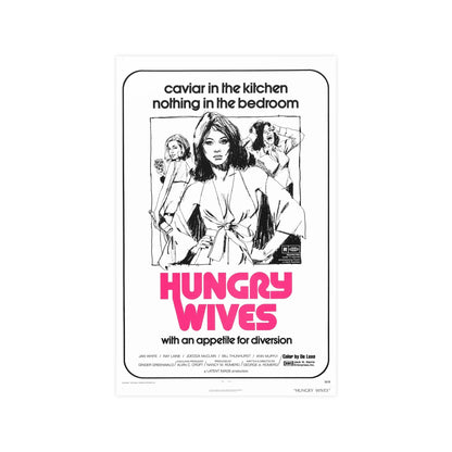 HUNGRY WIVES (SEASON OF THE WITCH) 1973 - Paper Movie Poster-11″ x 17″ (Vertical)-The Sticker Space
