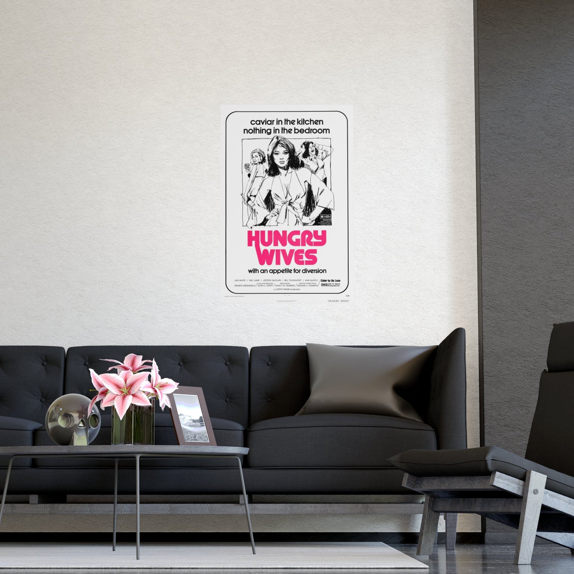 HUNGRY WIVES (SEASON OF THE WITCH) 1973 - Paper Movie Poster-The Sticker Space