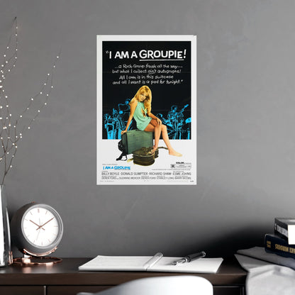 I AM A GROUPIE! 1970 - Paper Movie Poster-The Sticker Space