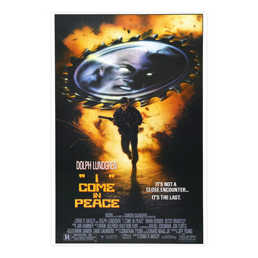 I COME IN PEACE (DARK ANGEL) 1990 - Paper Movie Poster-24″ x 36″ (Vertical)-The Sticker Space