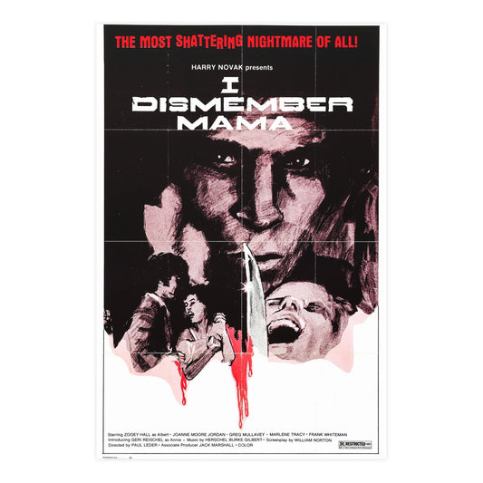 I DISMEMBER MAMA 1972 - Paper Movie Poster-24″ x 36″ (Vertical)-The Sticker Space