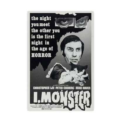 I, MONSTER (2) 1971 - Paper Movie Poster-20″ x 30″ (Vertical)-The Sticker Space