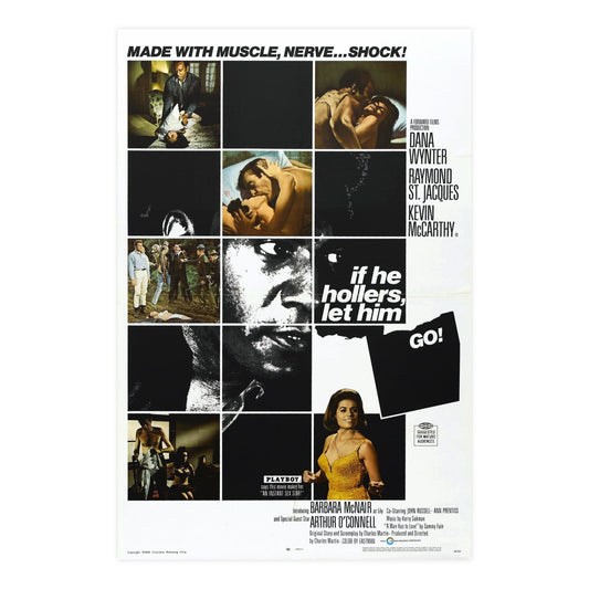 IF HE HOLLERS LET HIM GO 1968 - Paper Movie Poster-24″ x 36″ (Vertical)-The Sticker Space