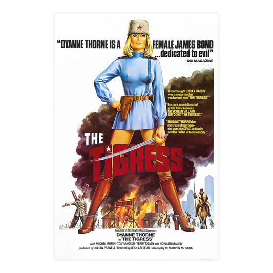 ILSA THE TIGRESS OF SIBERIA 1977 - Paper Movie Poster-24″ x 36″ (Vertical)-The Sticker Space