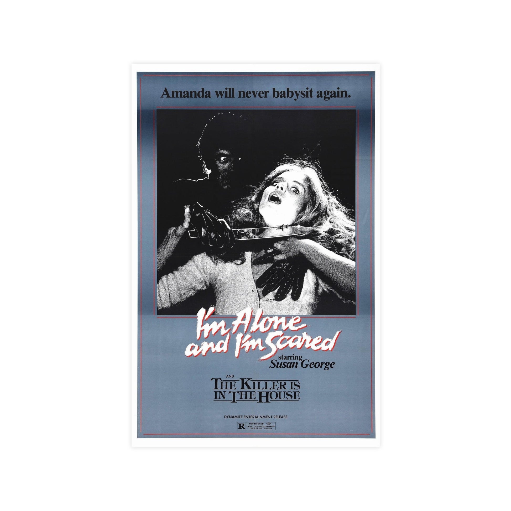I'M ALONE AND I'M SCARED (FRIGHT) 1971 - Paper Movie Poster-11″ x 17″ (Vertical)-The Sticker Space