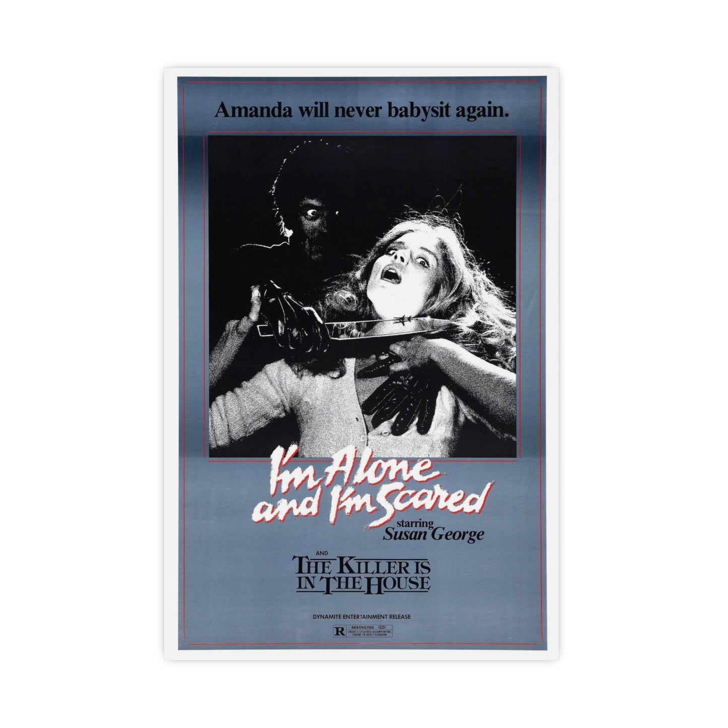 I'M ALONE AND I'M SCARED (FRIGHT) 1971 - Paper Movie Poster-16″ x 24″ (Vertical)-The Sticker Space