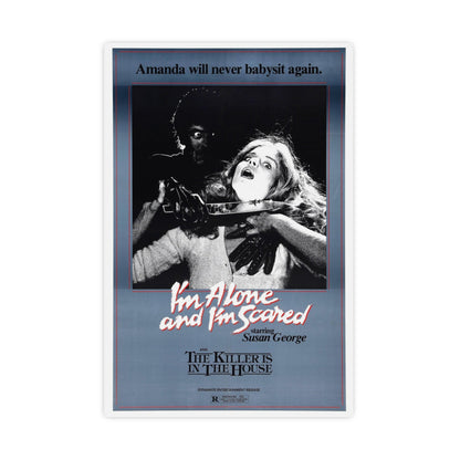 I'M ALONE AND I'M SCARED (FRIGHT) 1971 - Paper Movie Poster-20″ x 30″ (Vertical)-The Sticker Space