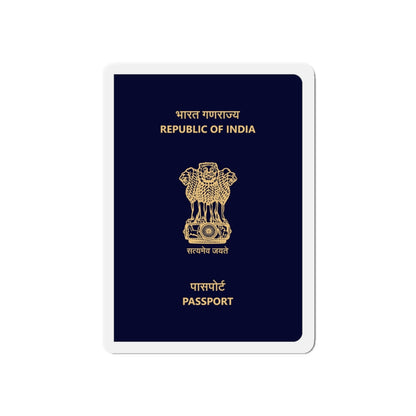 Indian Passport - Die-Cut Magnet-6 × 6"-The Sticker Space