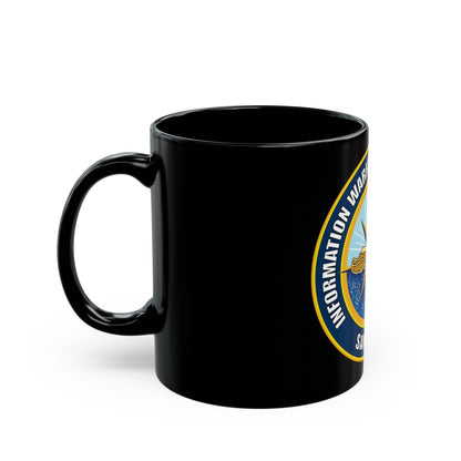 Information Warfare Training Command San Diego (U.S. Navy) Black Coffee Mug-The Sticker Space