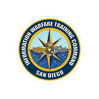 Information Warfare Training Command San Diego (U.S. Navy) Transparent STICKER Die-Cut Vinyl Decal-2 Inch-The Sticker Space