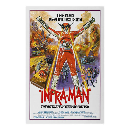 INFRA-MAN 1975 - Paper Movie Poster-24″ x 36″ (Vertical)-The Sticker Space