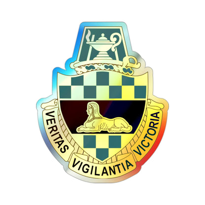 Intelligence Center and School (U.S. Army) Holographic STICKER Die-Cut Vinyl Decal-2 Inch-The Sticker Space