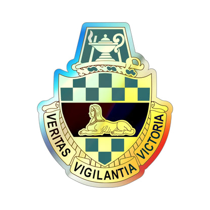 Intelligence Center and School (U.S. Army) Holographic STICKER Die-Cut Vinyl Decal-5 Inch-The Sticker Space