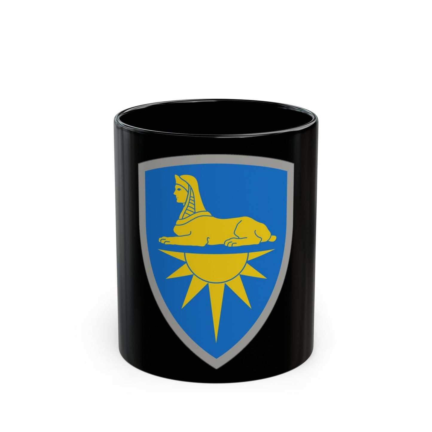 Intelligence Command (U.S. Army) Black Coffee Mug-11oz-The Sticker Space