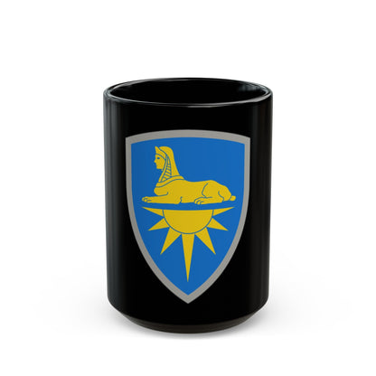 Intelligence Command (U.S. Army) Black Coffee Mug-15oz-The Sticker Space