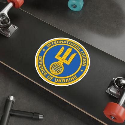 International Legion of Territorial Defense of Ukraine STICKER Vinyl Die-Cut Decal-The Sticker Space