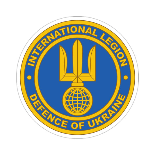 International Legion of Territorial Defense of Ukraine STICKER Vinyl Die-Cut Decal-2 Inch-The Sticker Space