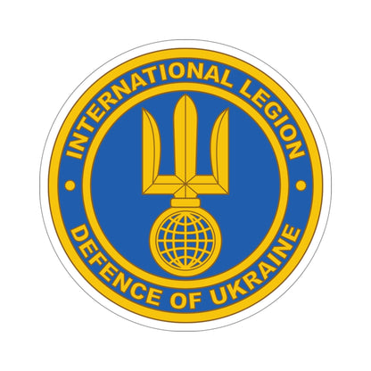 International Legion of Territorial Defense of Ukraine STICKER Vinyl Die-Cut Decal-5 Inch-The Sticker Space
