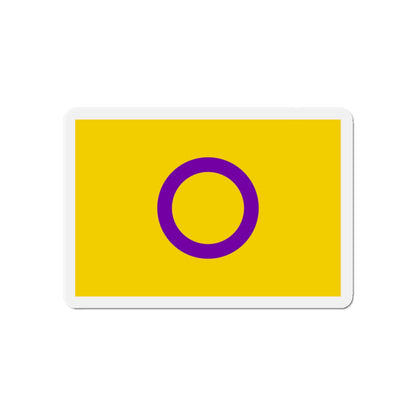 Intersex Pride Flag - Die-Cut Magnet-6 × 6"-The Sticker Space