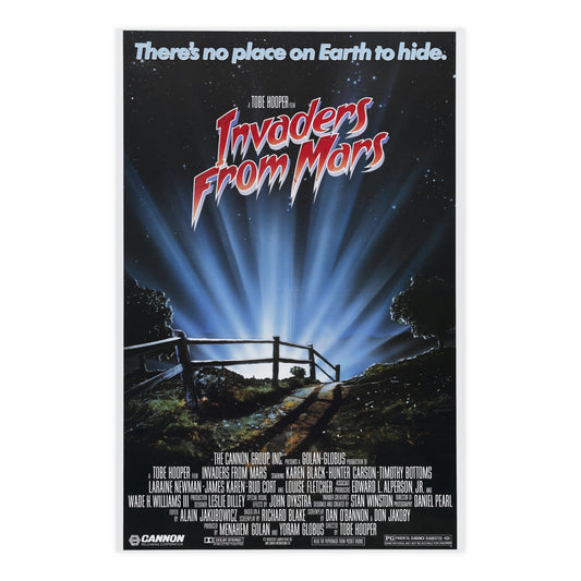 INVADERS FROM MARS (REMAKE) 1986 - Paper Movie Poster-24″ x 36″ (Vertical)-The Sticker Space