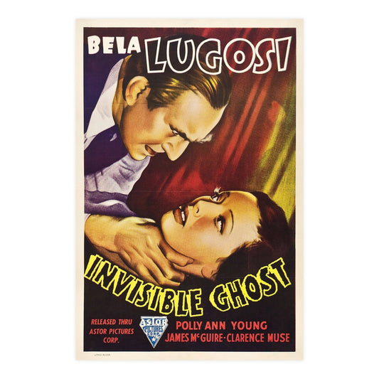 INVISIBLE GHOST 1941 - Paper Movie Poster-24″ x 36″ (Vertical)-The Sticker Space