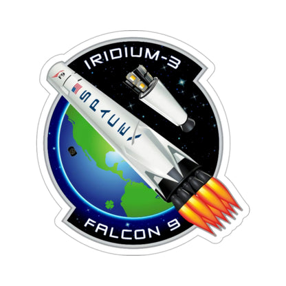 Iridium-3 (SpaceX) STICKER Vinyl Die-Cut Decal-2 Inch-The Sticker Space