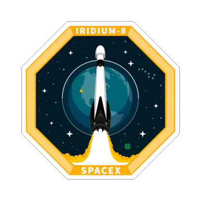 Iridium-8 (SpaceX) STICKER Vinyl Die-Cut Decal-2 Inch-The Sticker Space