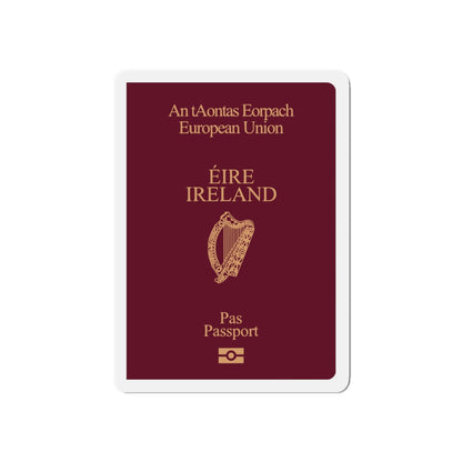 Irish Passport - Die-Cut Magnet-6 × 6"-The Sticker Space