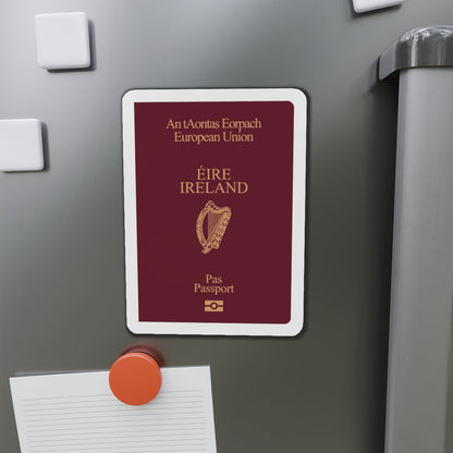 Irish Passport - Die-Cut Magnet-The Sticker Space