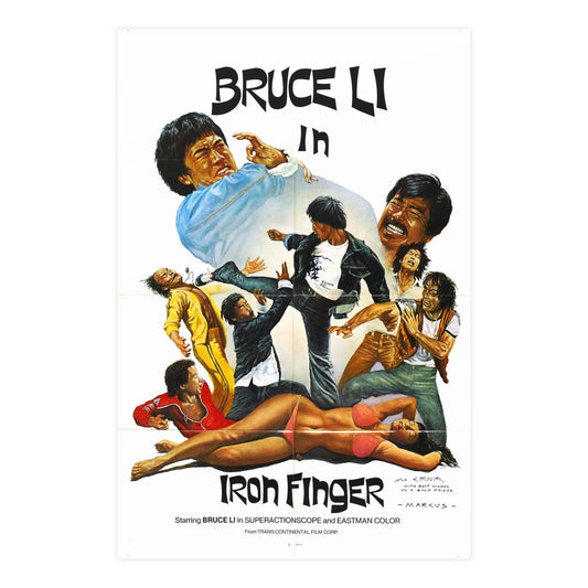 IRON FINGER 1979 - Paper Movie Poster-24″ x 36″ (Vertical)-The Sticker Space