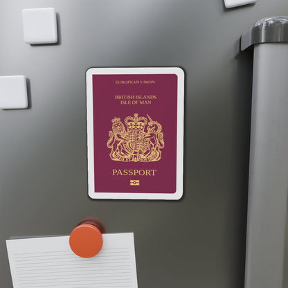 Isle Of Man Passport - Die-Cut Magnet-The Sticker Space