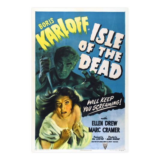 ISLE OF THE DEAD 1945 - Paper Movie Poster-24″ x 36″ (Vertical)-The Sticker Space