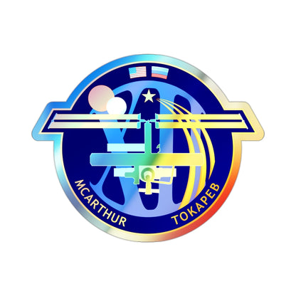 ISS Expedition 12 (NASA) Holographic STICKER Die-Cut Vinyl Decal-2 Inch-The Sticker Space