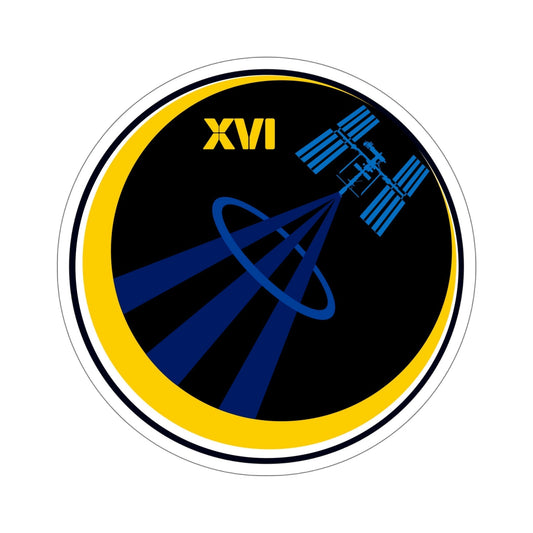 ISS Expedition 16 (NASA) STICKER Vinyl Die-Cut Decal-6 Inch-The Sticker Space