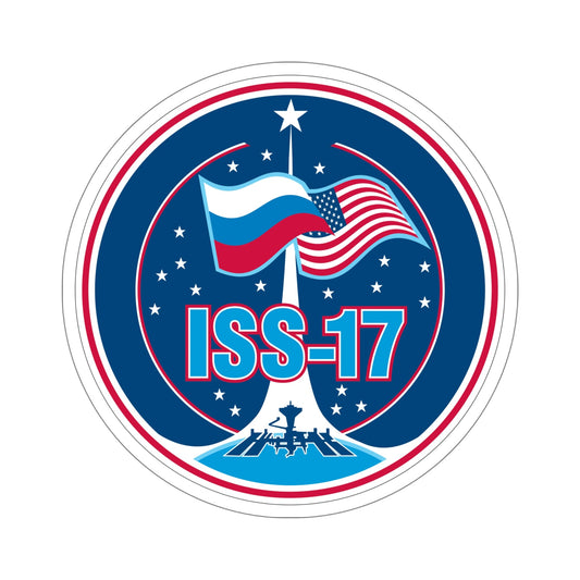 ISS Expedition 17 (NASA) STICKER Vinyl Die-Cut Decal-6 Inch-The Sticker Space