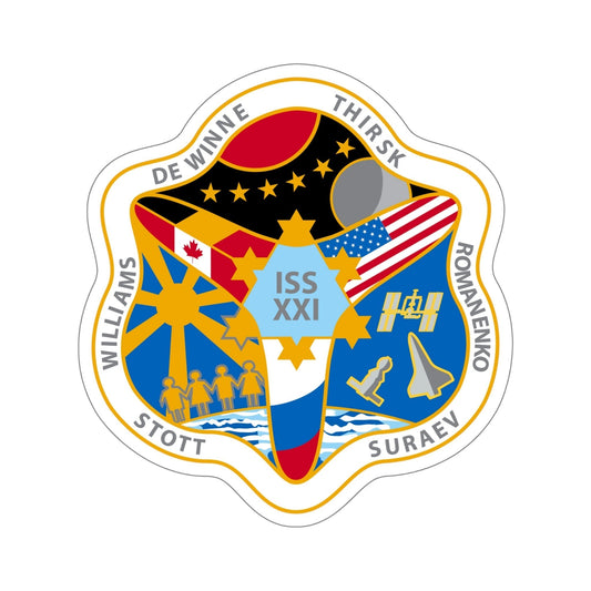 ISS Expedition 21 (NASA) STICKER Vinyl Die-Cut Decal-6 Inch-The Sticker Space