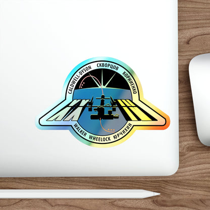 ISS Expedition 24 (NASA) Holographic STICKER Die-Cut Vinyl Decal-The Sticker Space