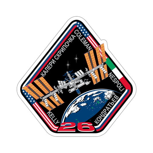 ISS Expedition 26 (NASA) STICKER Vinyl Die-Cut Decal-6 Inch-The Sticker Space