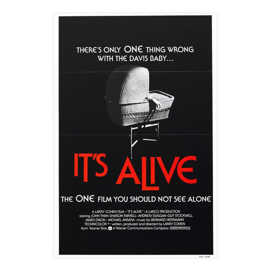 IT'S ALIVE 1974 - Paper Movie Poster-24″ x 36″ (Vertical)-The Sticker Space