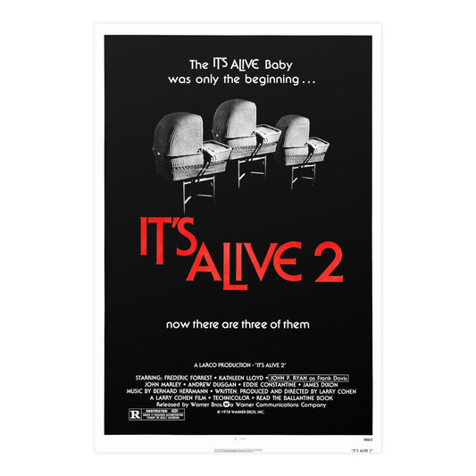 IT'S ALIVE 2 (IT LIVES AGAIN) 1978 - Paper Movie Poster-24″ x 36″ (Vertical)-The Sticker Space