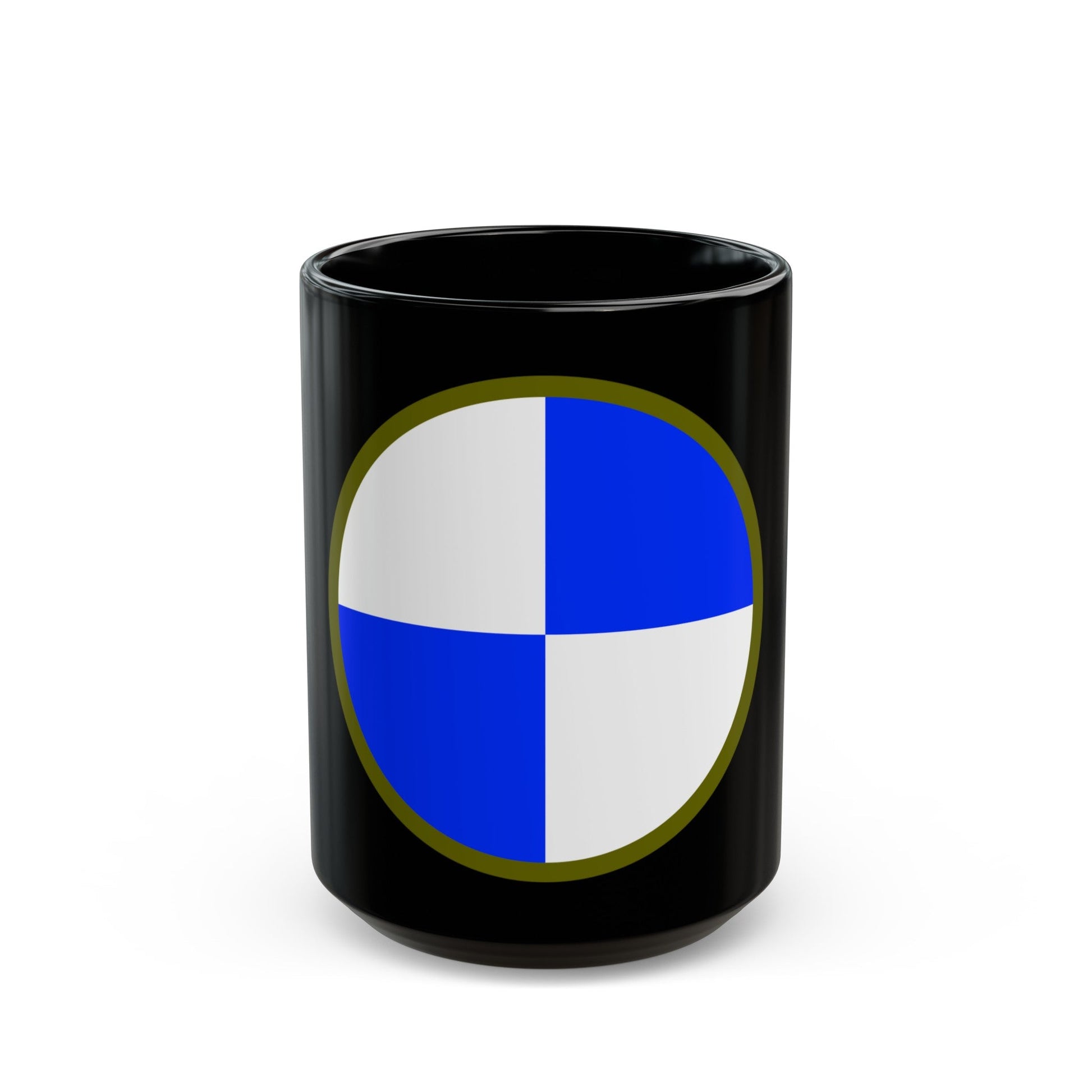 IV Corps (U.S. Army) Black Coffee Mug-15oz-The Sticker Space