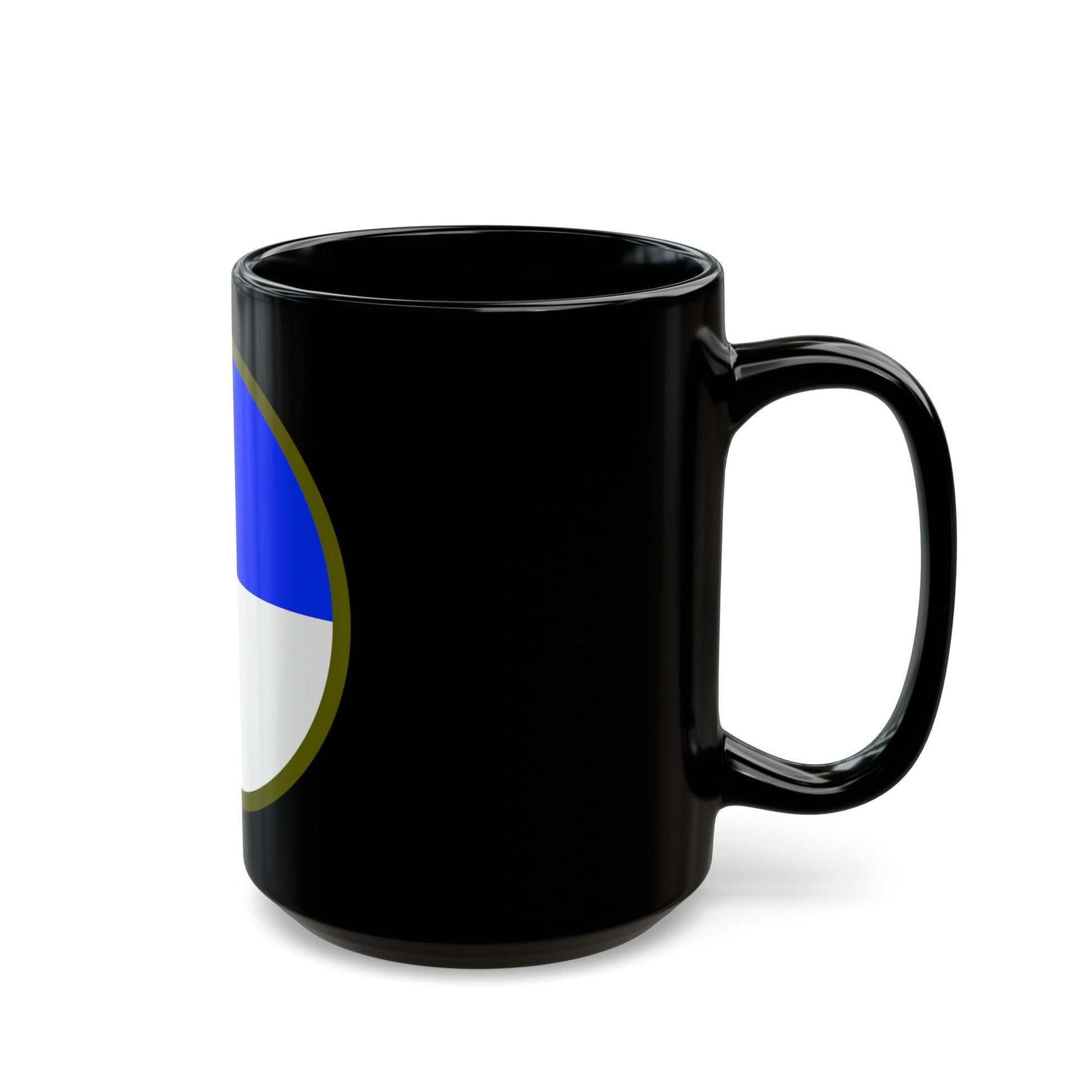 IV Corps (U.S. Army) Black Coffee Mug-The Sticker Space