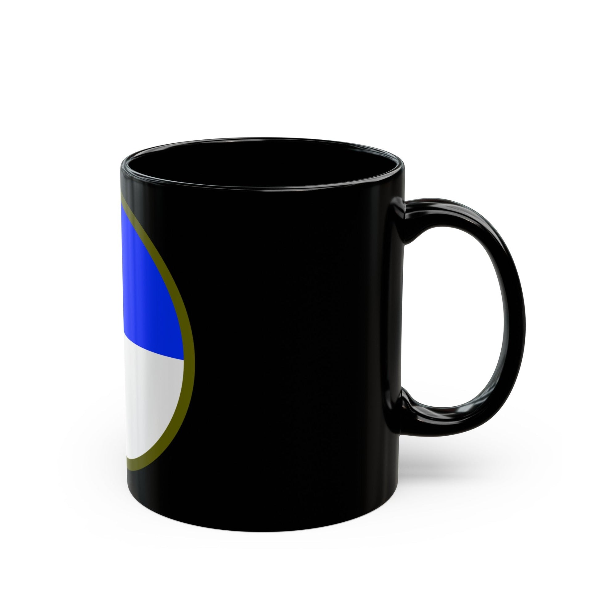 IV Corps (U.S. Army) Black Coffee Mug-The Sticker Space