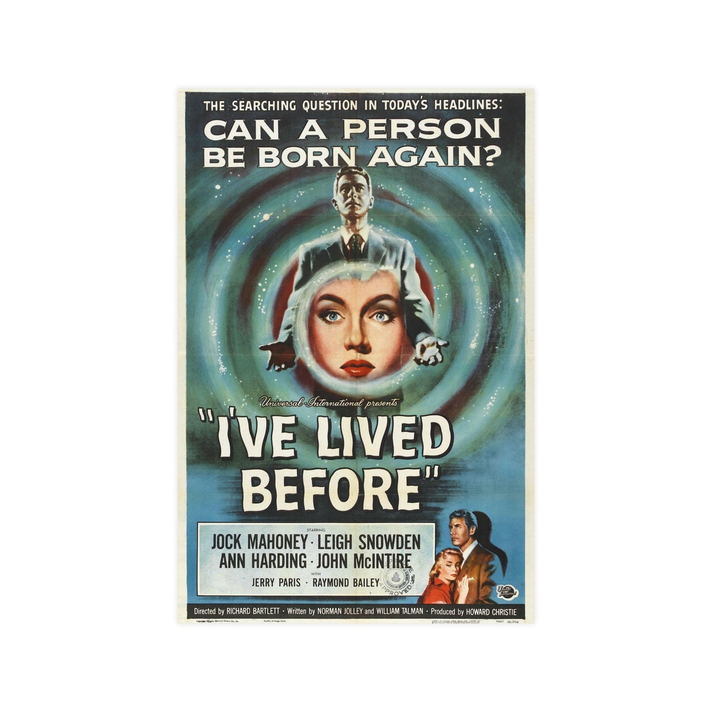 I'VE LIVED BEFORE 1956 - Paper Movie Poster-12″ x 18″ (Vertical)-The Sticker Space