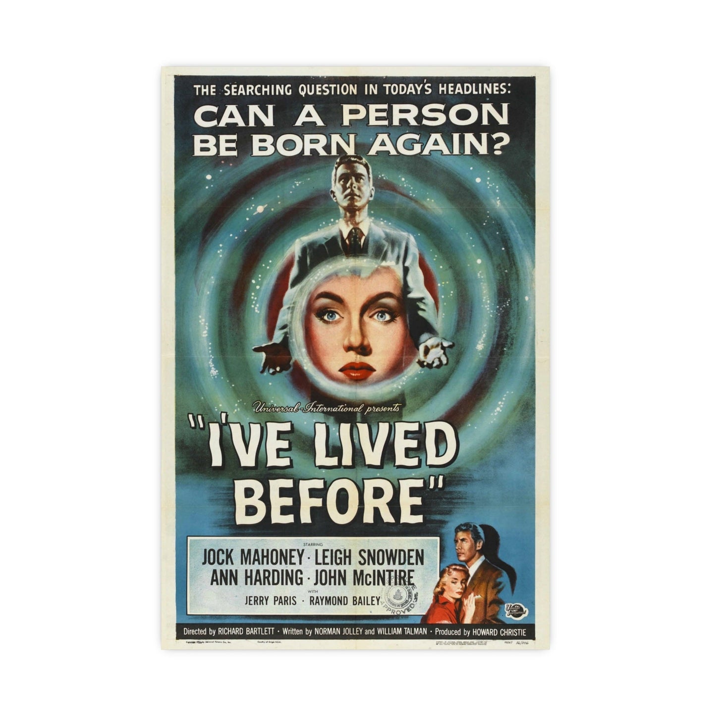 I'VE LIVED BEFORE 1956 - Paper Movie Poster-16″ x 24″ (Vertical)-The Sticker Space