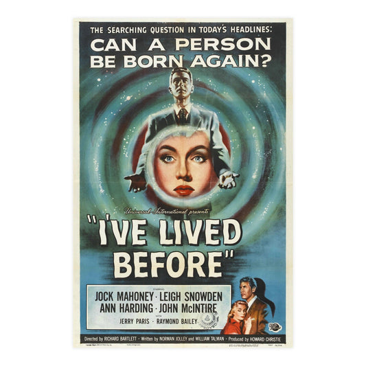 I'VE LIVED BEFORE 1956 - Paper Movie Poster-24″ x 36″ (Vertical)-The Sticker Space
